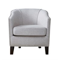 Madison Park Fremont Barrel Arm Chair - Cream