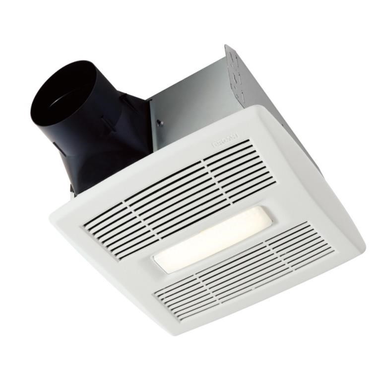 Broan humidity sensing vent fan light