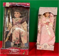 Z - LOT OF 2 COLLECTIBLE DOLLS (P120)