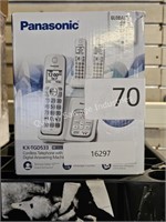 panasonic cordless phone & answering machine
