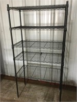 Metal Shelving, 72”T x 36”W x 18”D