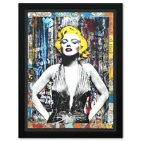 Mr. Brainwash- Original Mixed Media on Deckle Edge