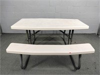 Lifetime Plastic Top Picnic Table