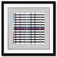 Yaacov Agam- Silkscreeen Serigraph "Homage to Mond