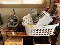 Laundry Basket Full of Baskets and Flat with