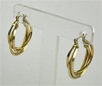 14kt Gold Hoop Earrings