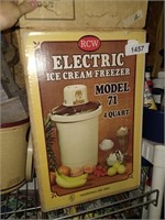 Electric Ice Cream Freezer
