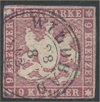 GERMANY WURTTEMBERG #17 USED AVE