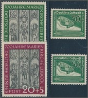 GERMANY #B316, #B317 & #C60 (2) MINT FINE-VF H//NH