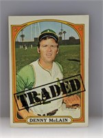 1972 Topps Denny McLain Traded #753