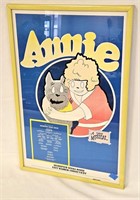 Annie The Musical Poster Framed  160/250