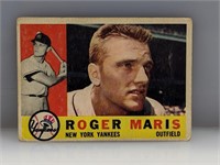 1960 Topps #377 Roger Maris New York Yankees