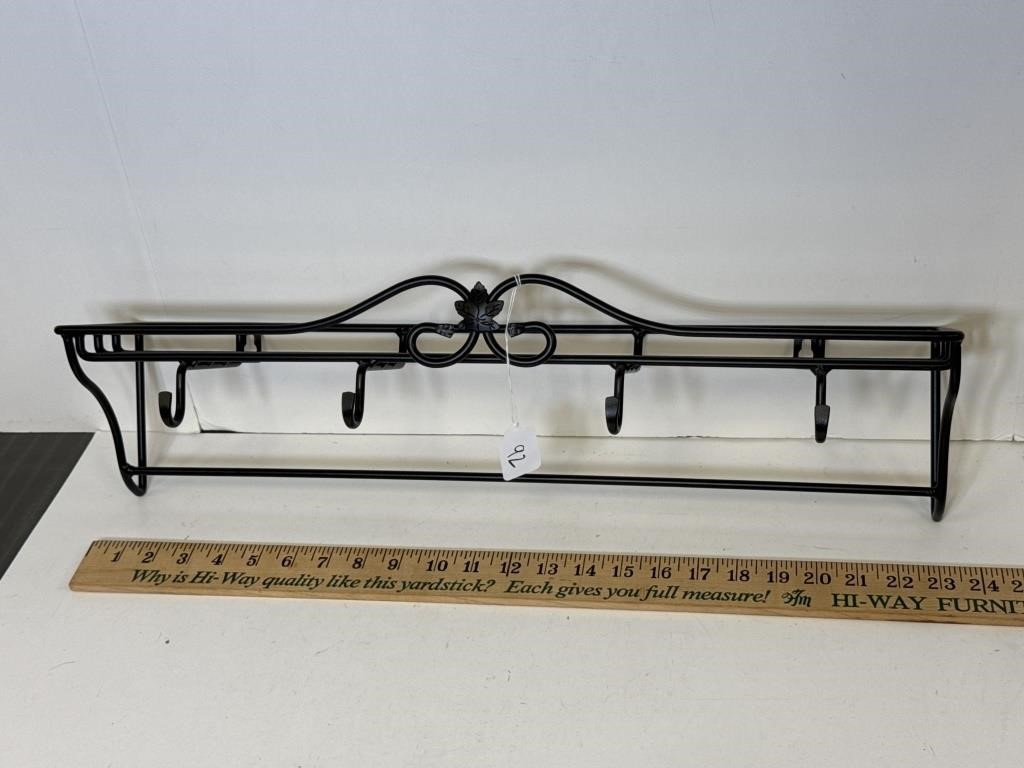 LONGABERGER WROUGHT IRON SHELF