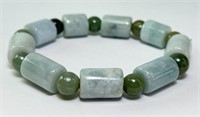 Jade Bracelet 42 Grams Stretchy