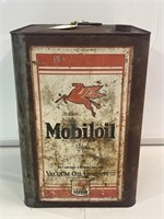 Mobiloil 4 Gallon Tin (Still full unopened )