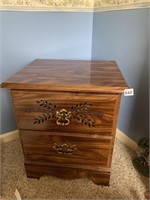 TWO DRAWER NIGHTSTAND 24" X 20" X 17