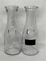 Anchor Hocking Full Litre Glass Bottle/Carafes