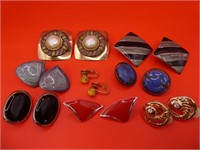 Lot Of Costume Earrings