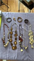 Assortment of Necklaces & Bracelets