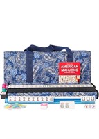 American Mahjong Set,166 Premium White Tiles w