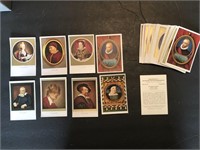 FAMOUS PEOPLE (52) German  REEMTSMA TOBACCO Cards
