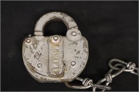 Old  C R I & P Padlock