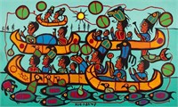NORVAL MORRISSEAU, C.M., FIRST NATIONS, The Great