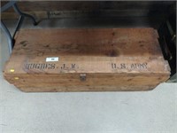 U.S. Army Wooden Storage Box