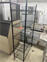 5-Tier Stationary Shelf Tech System Rack
