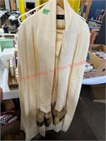 Wellington Fashions Coat W/ Fur Tassels