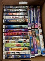 Assorted Disney VHS Tape