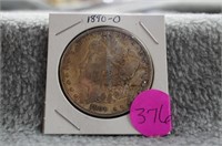 1890-o Morgan Silver Dollar