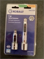 NEW Kobalt 2-pc lighted extensions