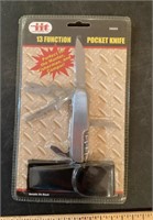 NEW 13-function pocket knife