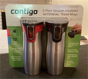 NEW 2-pack travel mugs
