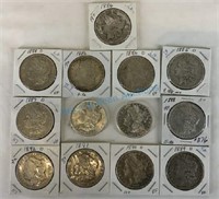 Grouping of Morgan silver dollars so much a piece