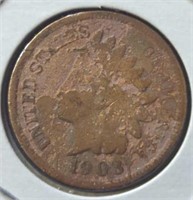 1903 Indian head penny