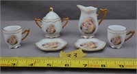 33P: 6-piece miniature tea set