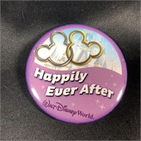 Disney Button Badge: Happly Ever After (Marriage)