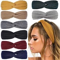 Huachi Headbands for Women Twist Knotted Boho Stre
