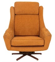 Upholstered Spring Recliner Armchair, 1970s