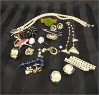 Costume Jewelry as Found