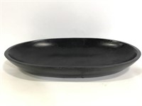 Large wooden centerpiece bowl