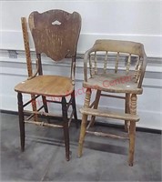 >Antique Wooden Chairs