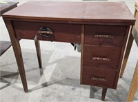 3 Drawer sewing desk. 33"L x 17"W x 31"H