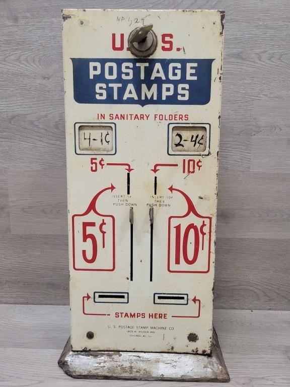 5 & 10 Cent US Postage Stamps Vending Machine