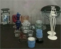 Box-Candle Holder, Vases & Jars