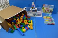 Children's Blocks and Princess Lego Set