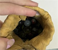 ANTIQUE BAG OF MARBLES