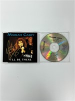 Autograph COA Mariah Carey Cd